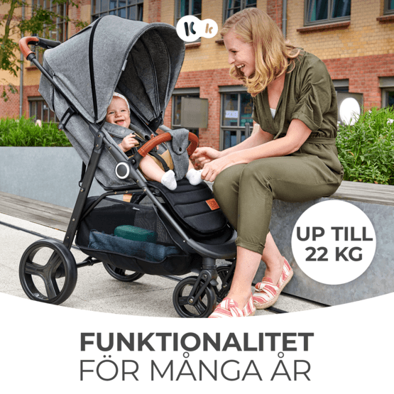 Sittvagn - Grande Plus Grey