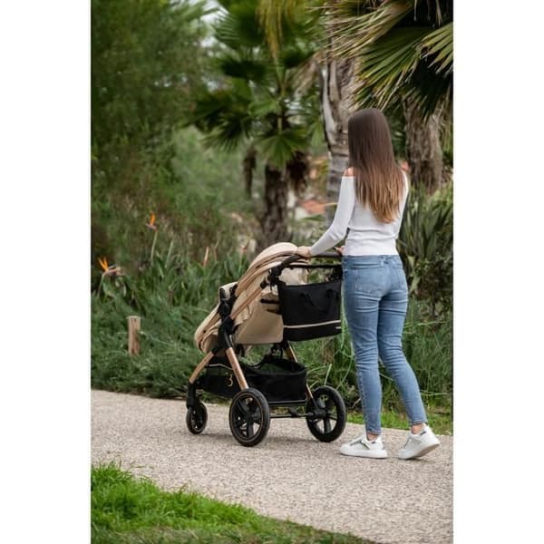 Bebelissimo - Cabriolet vagn - kombinerad - Cabriolet - 2 i 1 - vikt 0-22kg - NYA - rosa