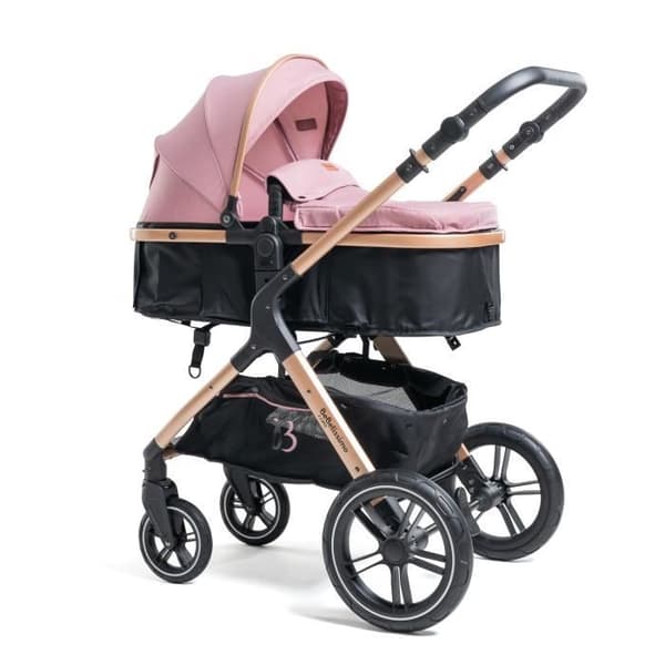 Bebelissimo - Cabriolet vagn - kombinerad - Cabriolet - 2 i 1 - vikt 0-22kg - NYA - rosa