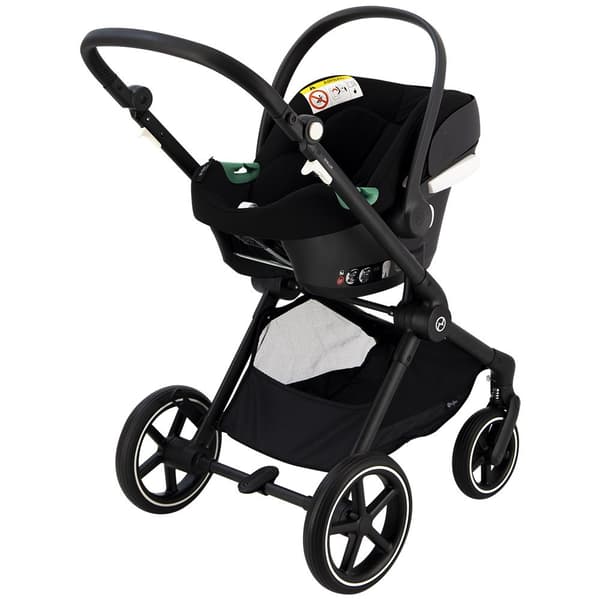 Cybex Travelsystem Eos Lux Lastenvaunut Musta