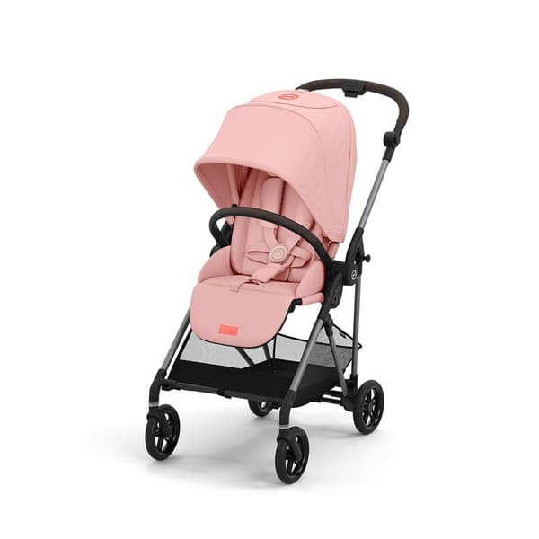 Cybex Melio Lastenvaunut Pinkki