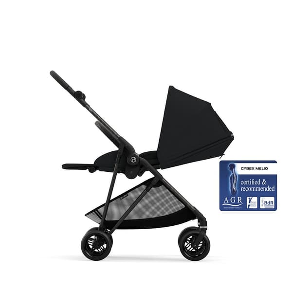 Cybex Melio Lastenvaunut Musta