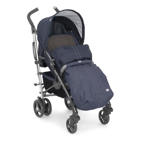 CHICCO LITEWAY Cane Barnvagn Limited Edition Denim