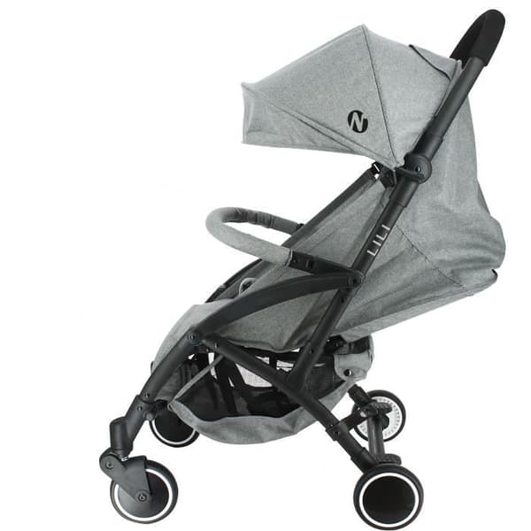 2 i 1 kombinerad barnvagn NANIA LILI 0-36 månader - Justerbart ryggstöd + BEONE EVO R129 bilbarnstol 40-85 cm