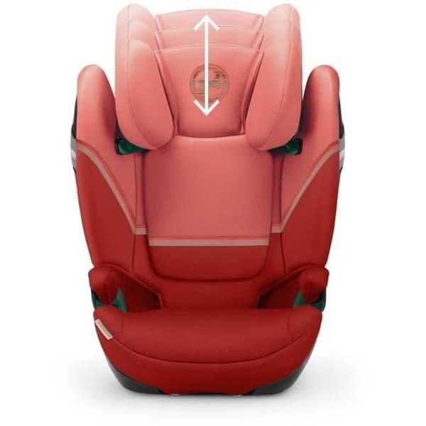 Bilbarnstol Cybex Gold SOLUTION S2 I-FIX 3 till 12 år - Grupp 2/3 - 100 till 150 cm Hibiscus Red | röd