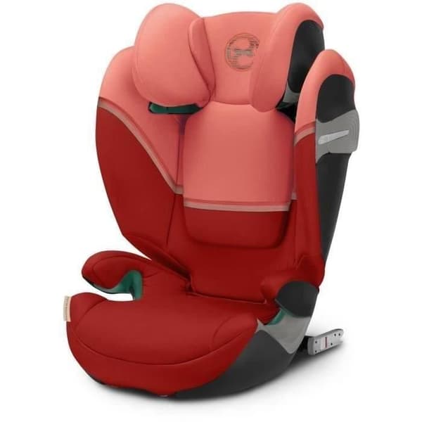 Bilbarnstol Cybex Gold SOLUTION S2 I-FIX 3 till 12 år - Grupp 2/3 - 100 till 150 cm Hibiscus Red | röd