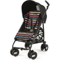 Miniatyrbild 1 av 2: PEG PEREGO Lättviktsvagn med Pliko minihuva - Flerfärgade ränder