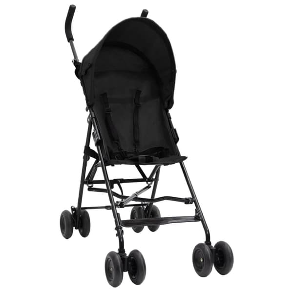 Paraplyvagn antracit och svart stål