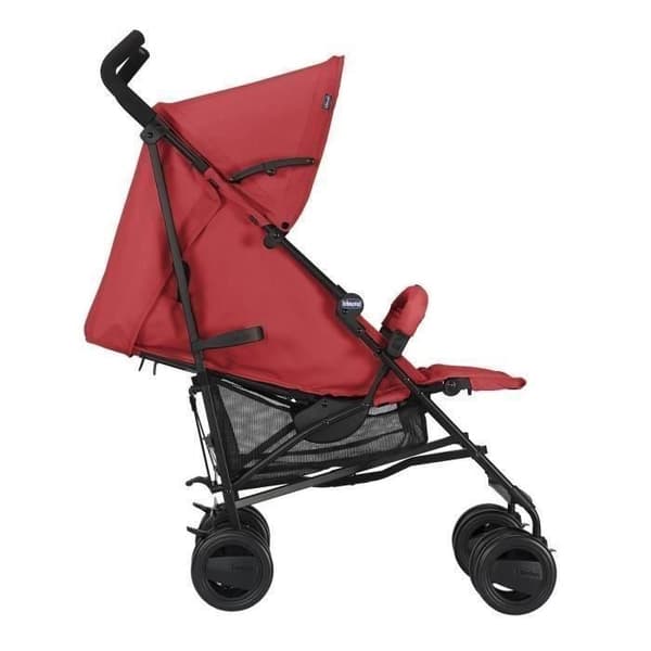 CHICCO Pushchair London Up - 0-36 månader - Upp till 15 kg - Lutande ryggstöd - Säkerhetsbygel - Red Passion