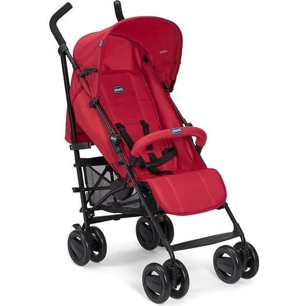 CHICCO Pushchair London Up - 0-36 månader - Upp till 15 kg - Lutande ryggstöd - Säkerhetsbygel - Red Passion