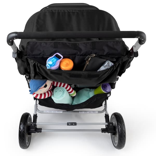 GAGGLE Jamboree Barnvagn för 6 barn | Buggy med soltak i Svart | 6 personers vagn hopfällbar för barn i åldern 6 månader till 4 år
