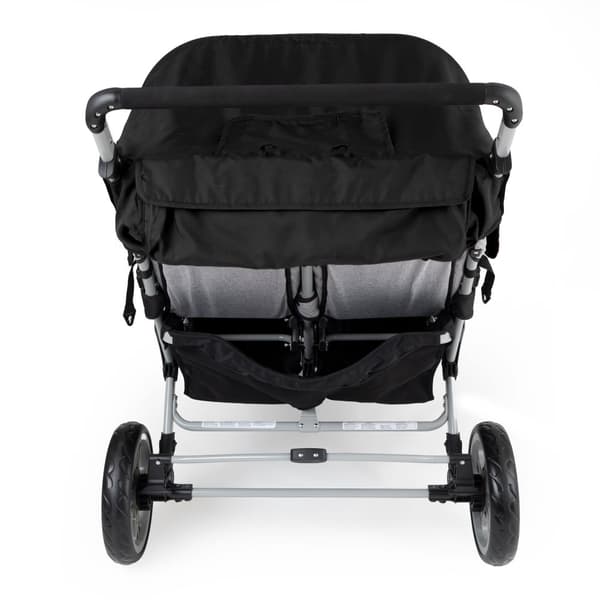 GAGGLE Jamboree Barnvagn för 6 barn | Buggy med soltak i Svart | 6 personers vagn hopfällbar för barn i åldern 6 månader till 4 år