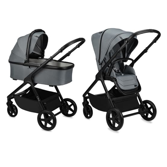 Momi - Giselle lastenrattaat 2in1 harmaa