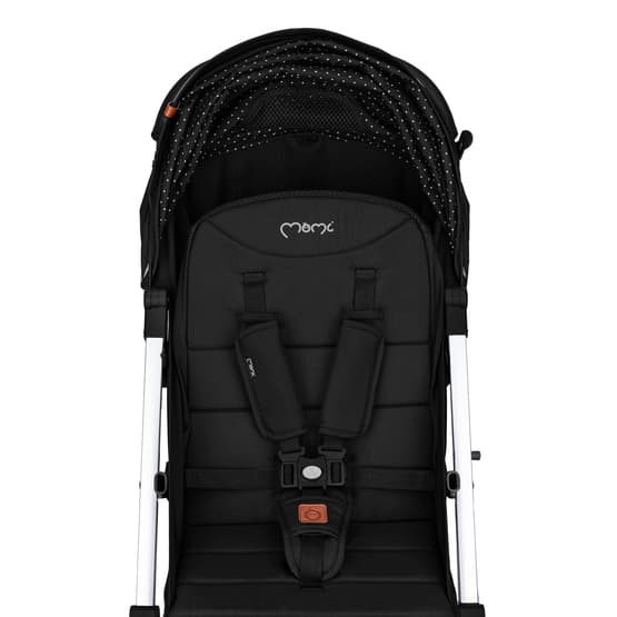 Momi - Estelle Light Stroller Sort/Sølv