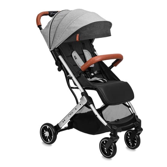 Momi - Estelle Light Stroller harmaa/hopea