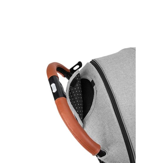 Momi - Estelle Light Stroller harmaa/hopea