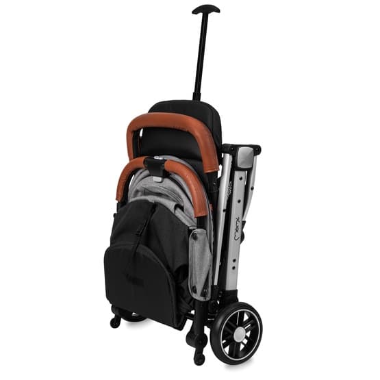 Momi - Estelle Light Stroller harmaa/hopea