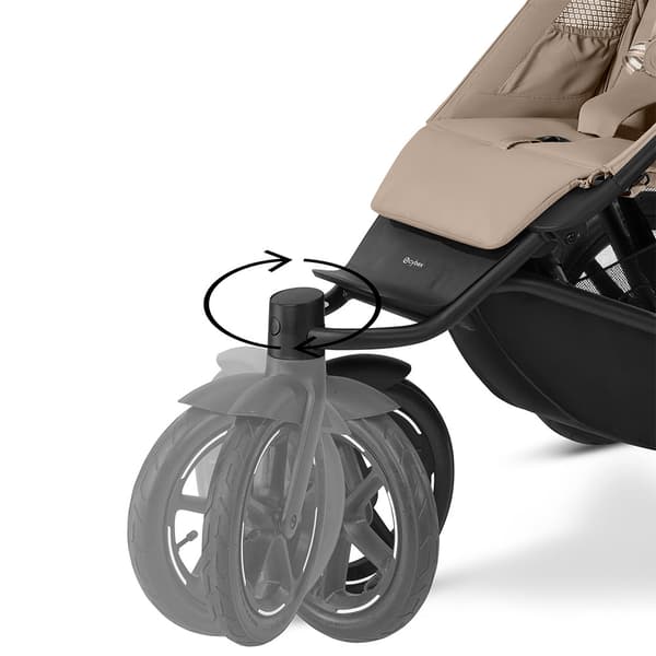 Cybex Avi Spin Trehjulet Klapvogn Beige