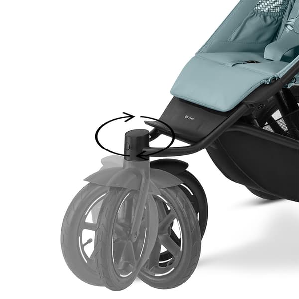 Cybex Avi Spin Trehjulet Klapvogn Grå