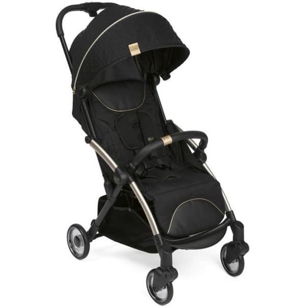 Kombinerad barnvagn CHICCO Goody Plus - Automatisk hopfällning One Touch - Svart