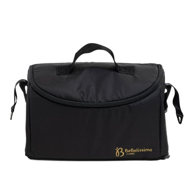 Bebelissimo - Transformbar barnvagn - kombinerad - 2 i 1 - vikt 0-22kg - IRIS - svart