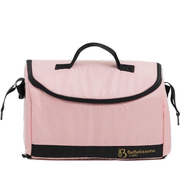 Bebelissimo - Transformabel barnvagn - kombinerad - 2 i 1 - vikt 0-22kg - IRIS - rosa