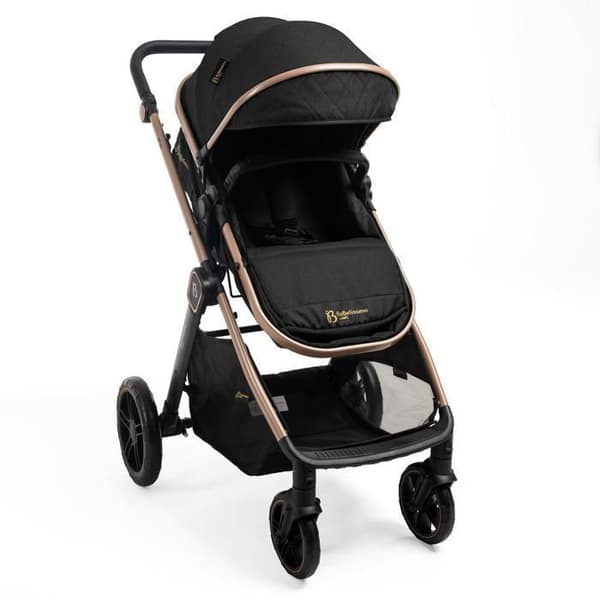 BEBELISSIMO - Kombinerad trio 3 i 1 - bilsit 0+ IRIS – liggdel – från födseln – upp till 22kg - svart