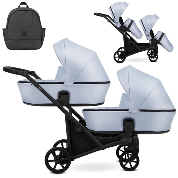 Kunert Brav Twin Baby Blue Eco leather