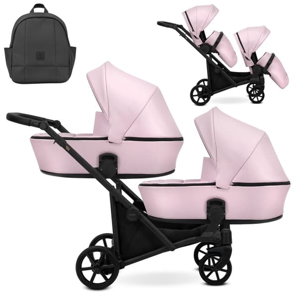 Kunert Brav Twin Baby Pink Eco leather