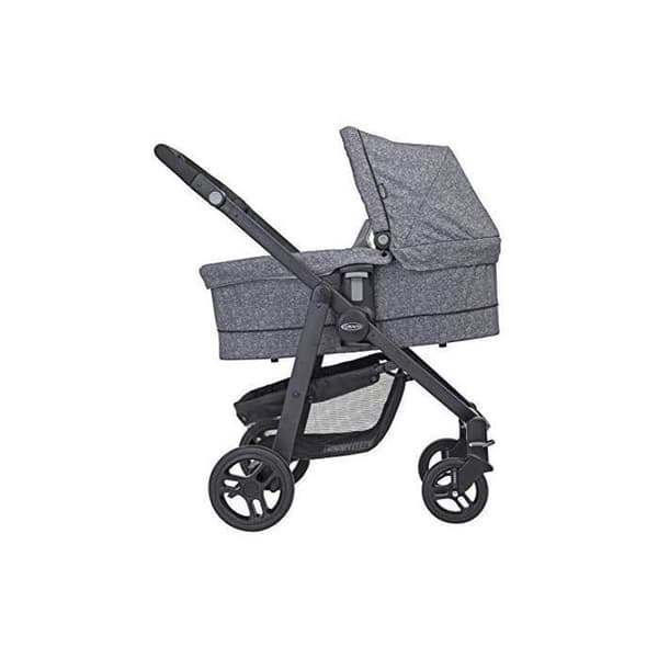 Graco Evo Suits Me Kombinationsvagn - Grå - 4 hjul - Från födseln till 15 kg