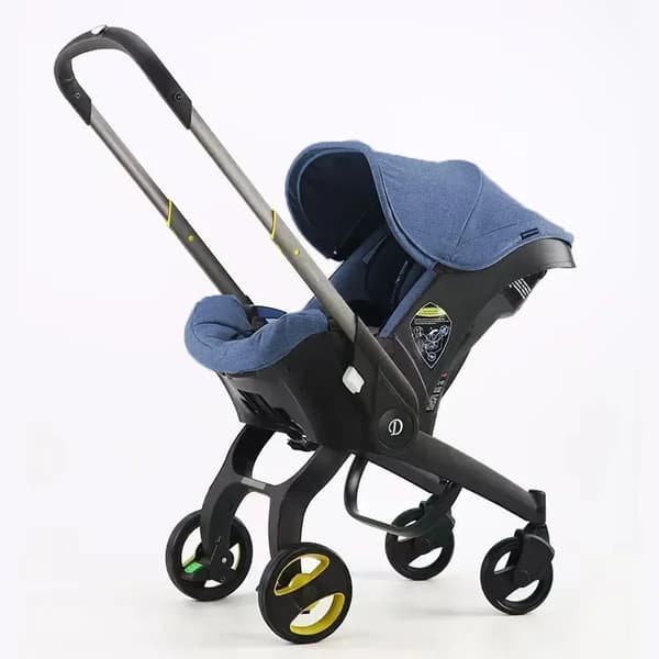 Babystol til bil, 20 kg belastning, sammenfoldelig og letvægts,BLÅ