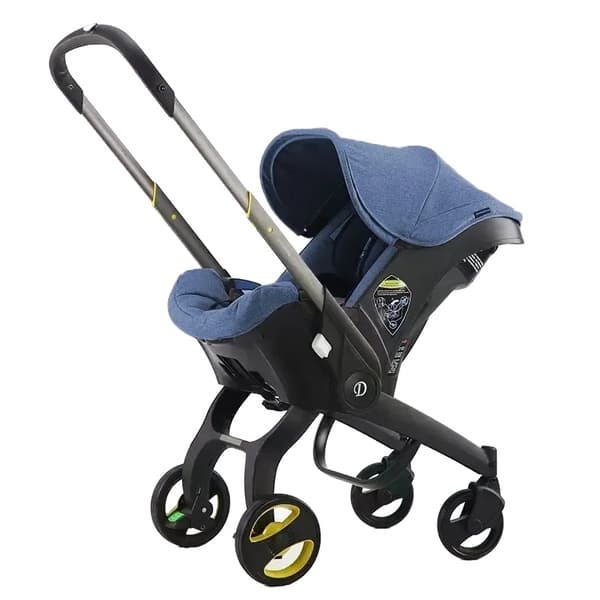 Babystol til bil, 20 kg belastning, sammenfoldelig og letvægts,BLÅ