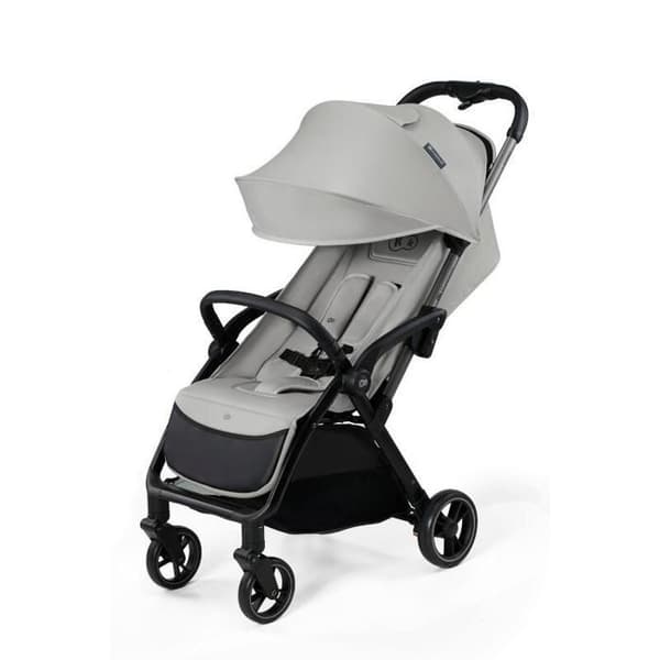 Käppvagn upp till 22 kg - KINDERKRAFT APINO - Automatisk hopfällning - Vattentät - Vikt endast 7,5 kg - Grå