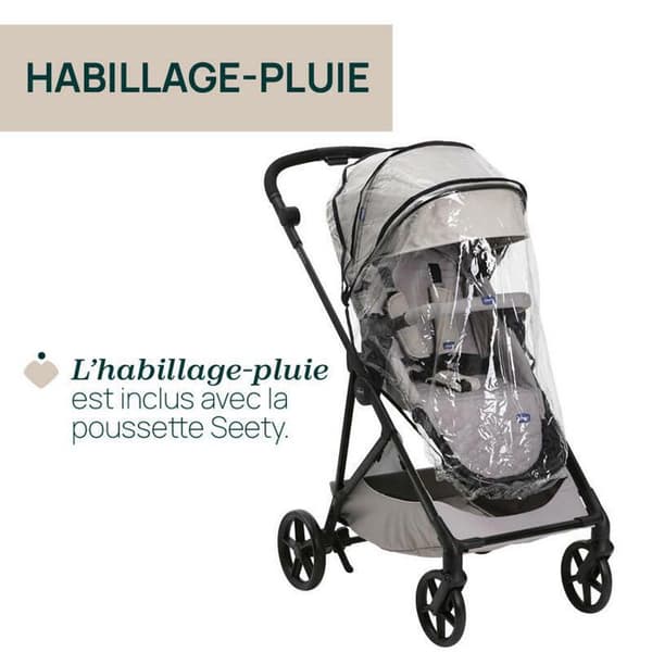 CHICCO - Seety Stroller - Florence beige