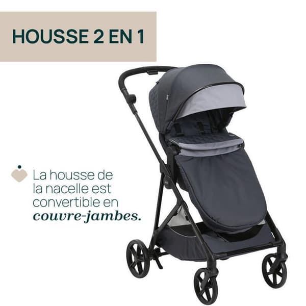 CHICCO - Seety Stroller - Boston grå