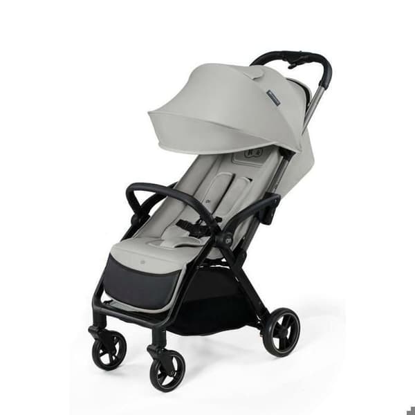 Käppvagn upp till 22 kg - KINDERKRAFT APINO - Automatisk hopfällning - Vattentät - Vikt endast 7,5 kg - Grå