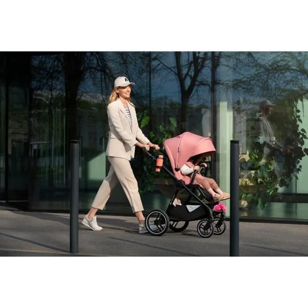 Kinderkraft Nea Ash Pink kombinerad barnvagn