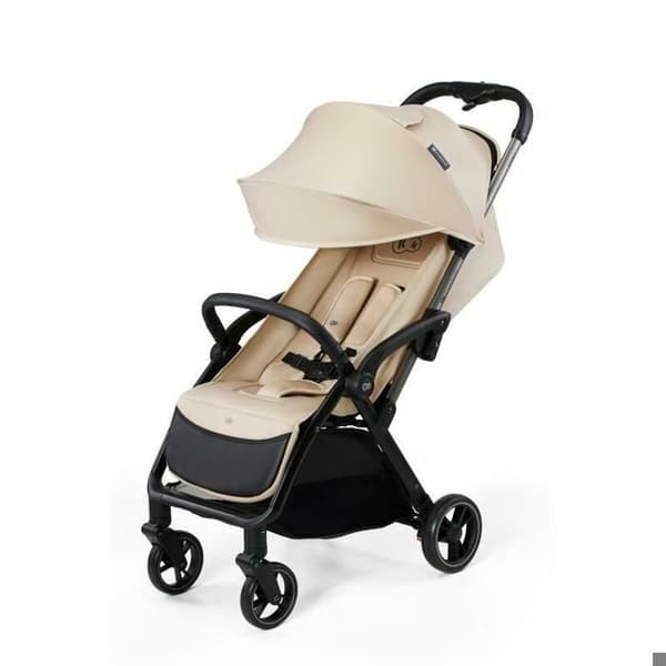 Käppvagn upp till 22 kg - KINDERKRAFT APINO - Automatisk hopfällning - Vattentät - Vikt endast 7,5 kg - Beige
