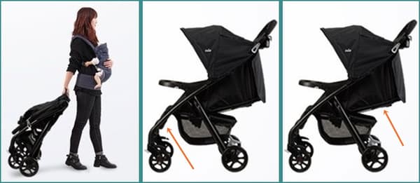 Joie Muze Lx Coal -rattaat