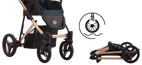 Bebetto 2-i-1 Flavio Premium Class Stella 05 multifunktionel klapvogn