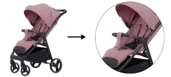 Carrello Bravo -rattaat, Royal Beige