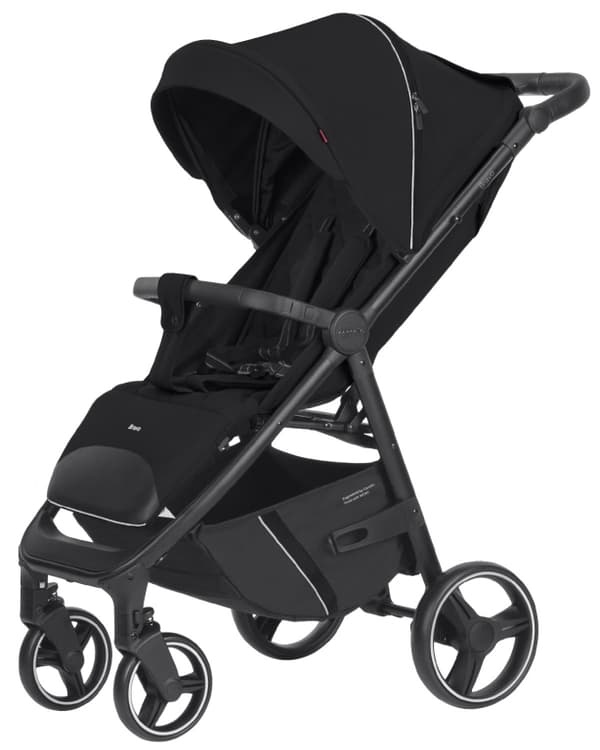 Carrello Bravo -rattaat, musta