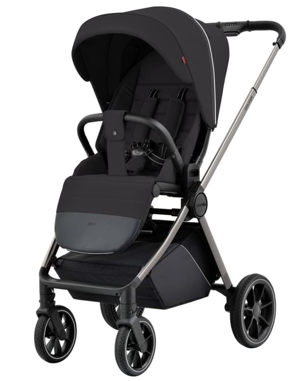 Carrello Ultra -rattaat sähkökäyttöinen musta