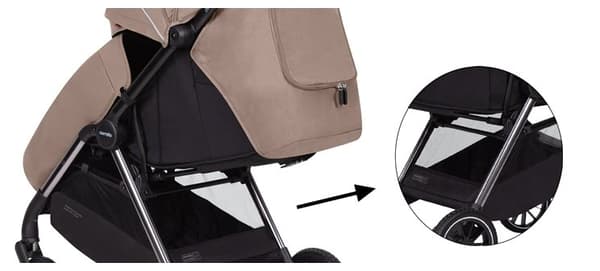 Carrello Delta rattaat Lava Grey