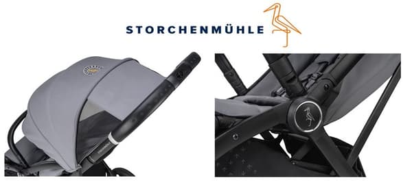 Storchenmuhle NIKO rattaat Onyx