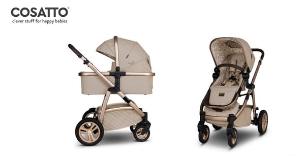 Cosatto WOW 3 2in1 Whisper multifunktionell barnvagn