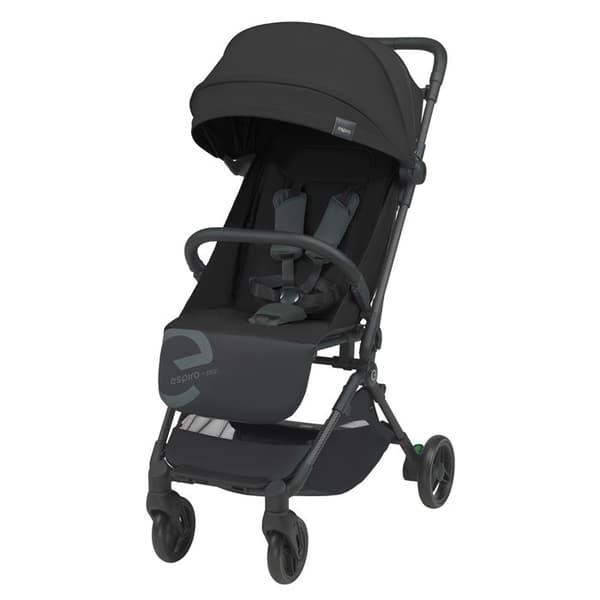 Espiro Pop 2025 barnvagn 10 svart Lucerice