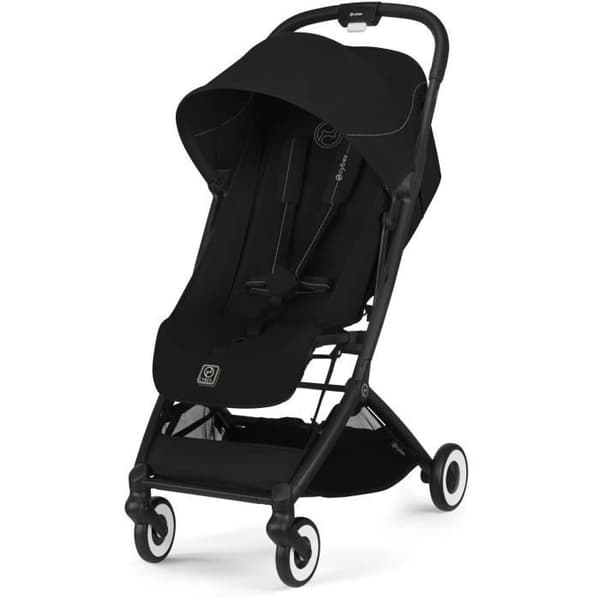 CYBEX - Ultra kompakt och bekväm barnvagn - ORFEO - 4 hjul - Magic Black