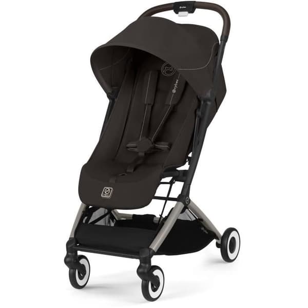 CYBEX - Mycket kompakt och bekväm barnvagn - ORFEO - 4 hjul - Chocolate Brown