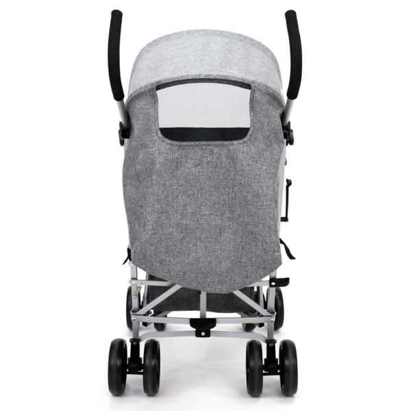 Mångsidig barnvagn ASALVO Mombi - 4 hjul - färg grå